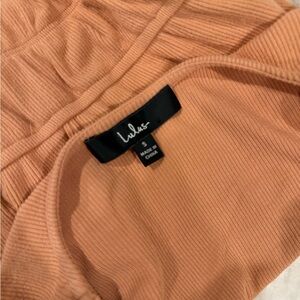 Lulu's Ribbed Tan Top